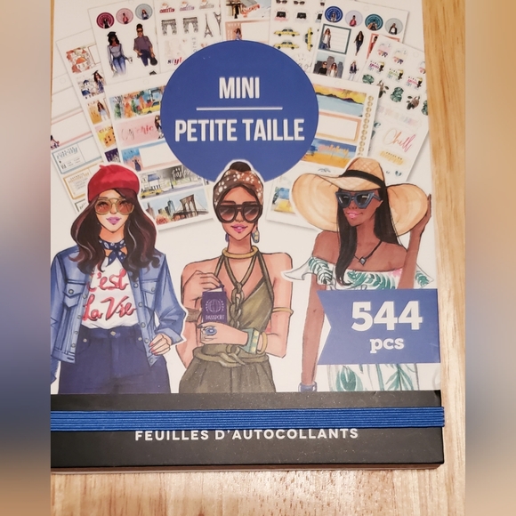 544 Travel Stickers "Going Places" For Calendars, Planners, Journals New - Picture 2 of 11